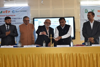 Inauguration of the vocational training by the Hon&rsquo;ble VC, JAU