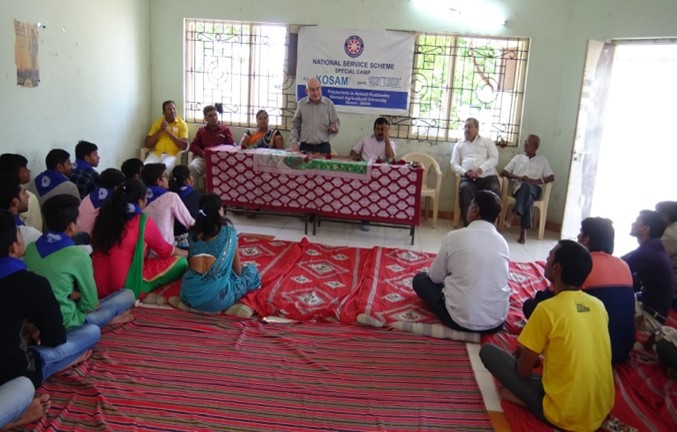 Pasu palan shibir at Kosam(NSS Special camp)