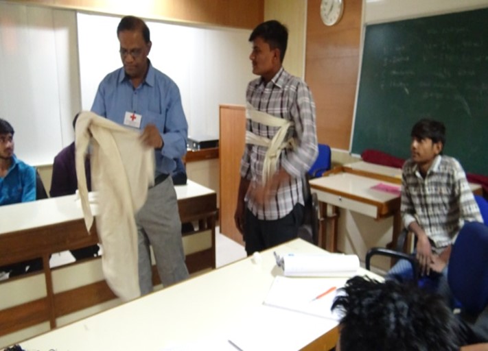 Training on FIRST AID by emergency operation(GSDMA)