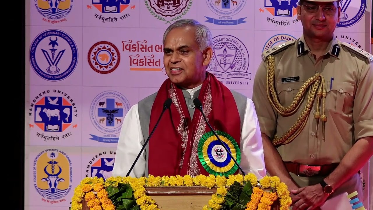 11th Annual Convocation of Kamdhenu University - Speech of Shri Acharya Devvrat, Hon’ble Governor of Gujarat & Hon'ble Chancellor of Kamdhenu University