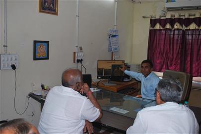 Visit of Hon. Vice Chancellor, Kamdhenu University, Gandhinagar to Fisheries Research Station, Okha and Seaweed Farming site at Beyt Dwarka.