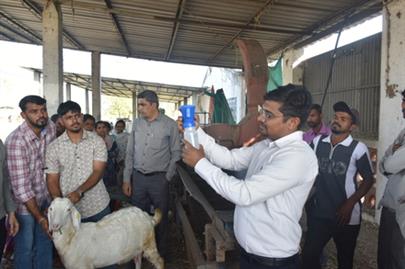 Pashu Vigyan Kendra, Waghai, Conducts Farmer Training and Method Demonstration for Capacity Building among Dang Farmers