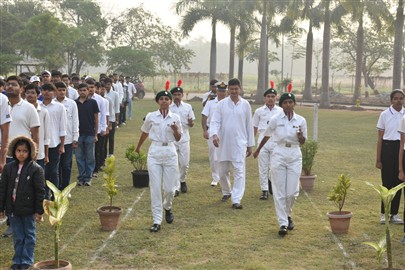 Celebration of Republic Day at College of Veterinary Sci. & AH. Kamdhenu University, Navsari