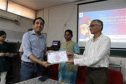 Two-Day Training on ‘Blood Transfusion Protocols in Animals’ Successfully Conducted at College of Veterinary Science & AH, Kamdhenu University, Anand